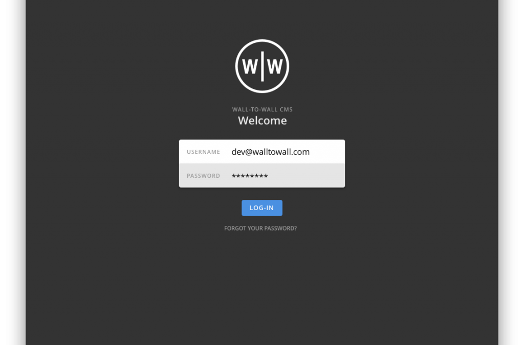 CMS – Wall-To-Wall Studios